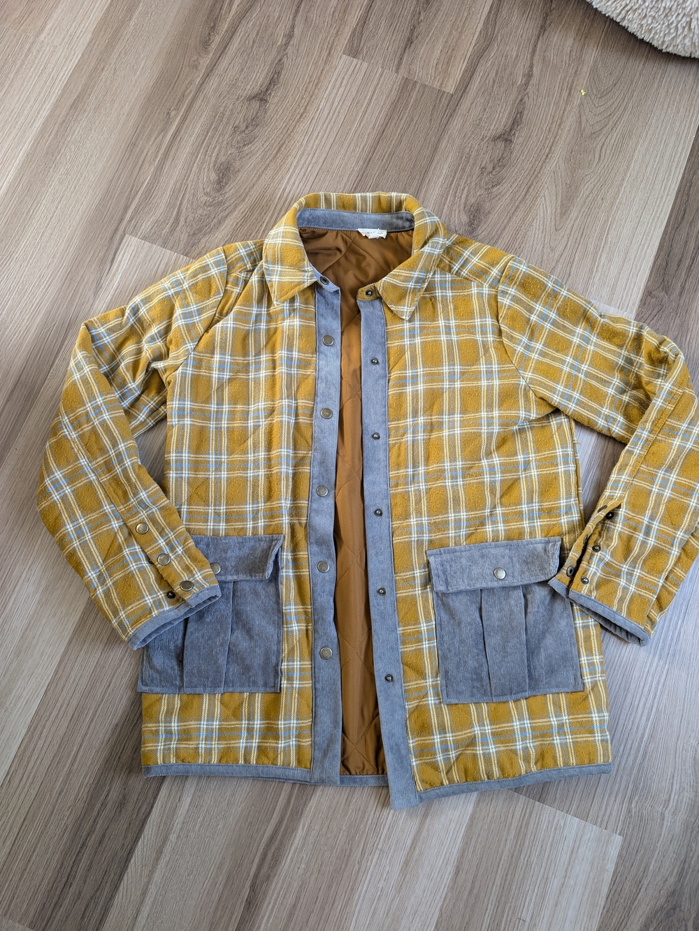 Boutique Fall Flannel Style Jacket